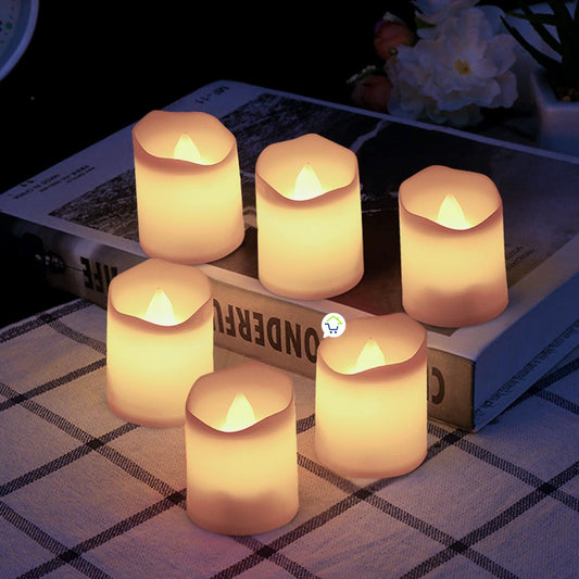 6 Velas Led con pila