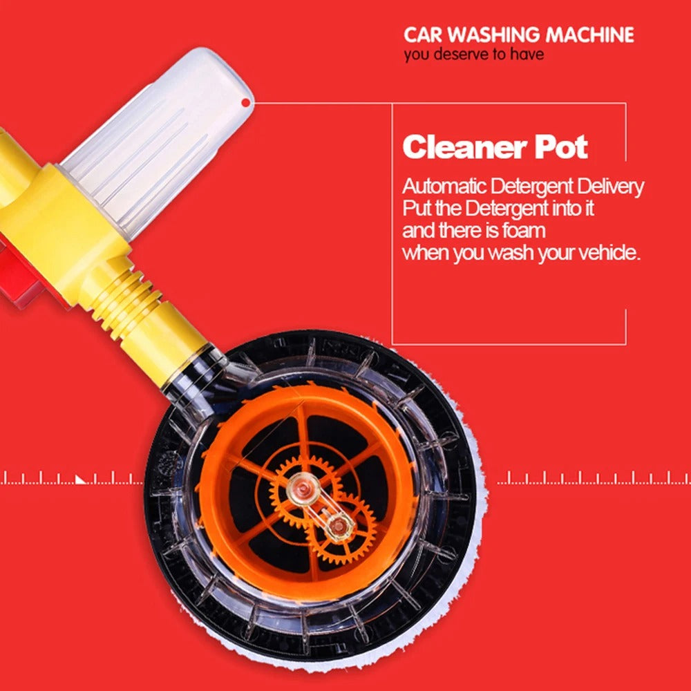 Cepillo lavado carro con accesorios